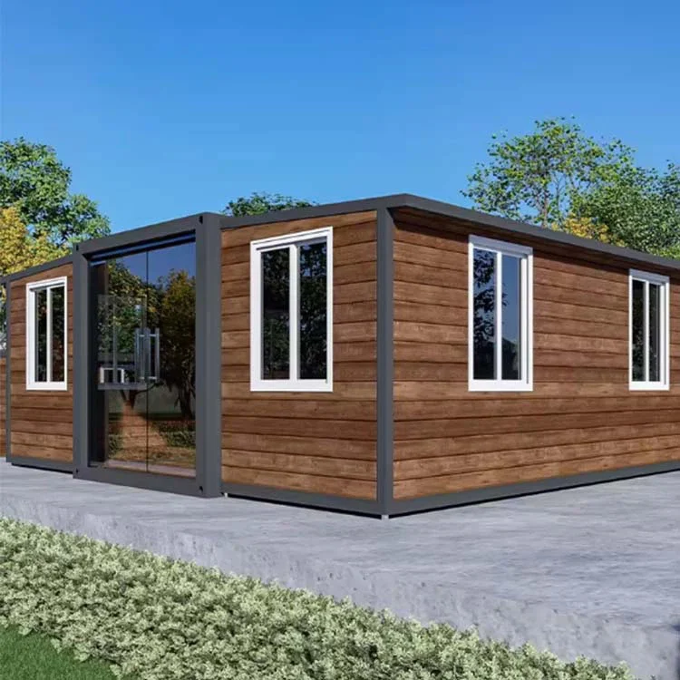 Maison de conteneurs extensible à 2 chambres