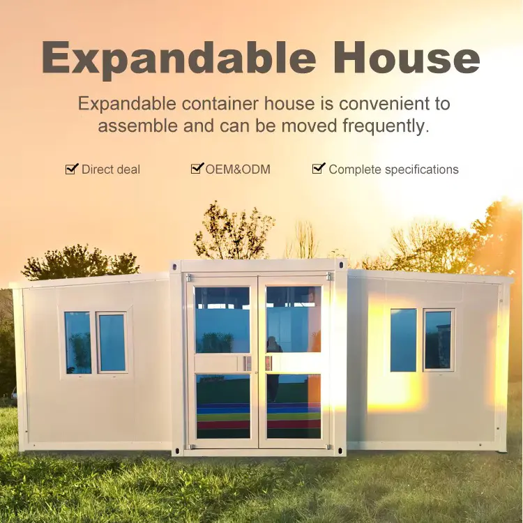 Maison extensible à 2 chambres