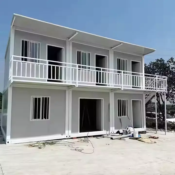 Maison de conteneur d'expédition préfabriqué de 40 pieds