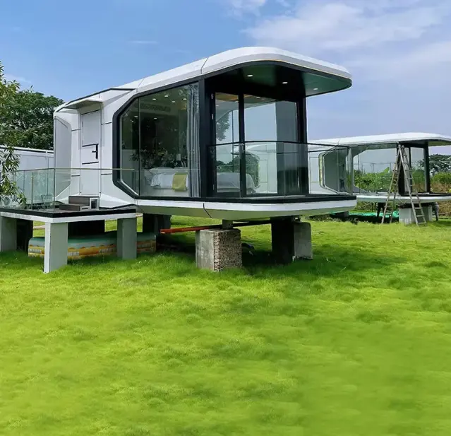 Maison de capsule écologique